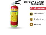 Bình chữa cháy Bột ABC 1kg MFZL1 tại Bàu Bàng