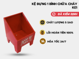 Kệ đựng 1 bình chữa cháy